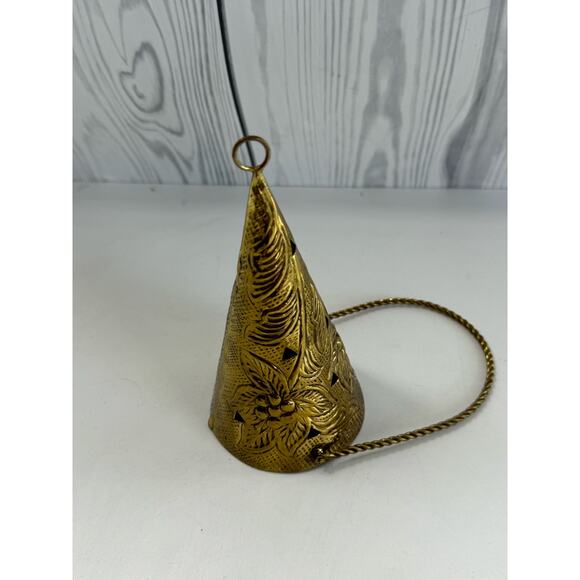 Vintage Brass Tussie-Middie Flower Holder Decorative Decor - Picture 3 of 6